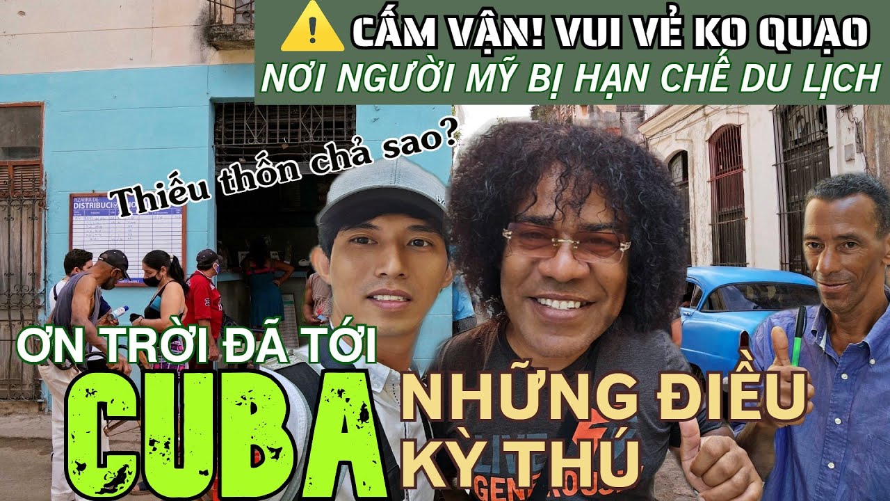 Đường tới CUBA và NỘI TÌNH đầy BẤT NGỜ/ Kinh nghiệm bay - ăn ở - du lịch