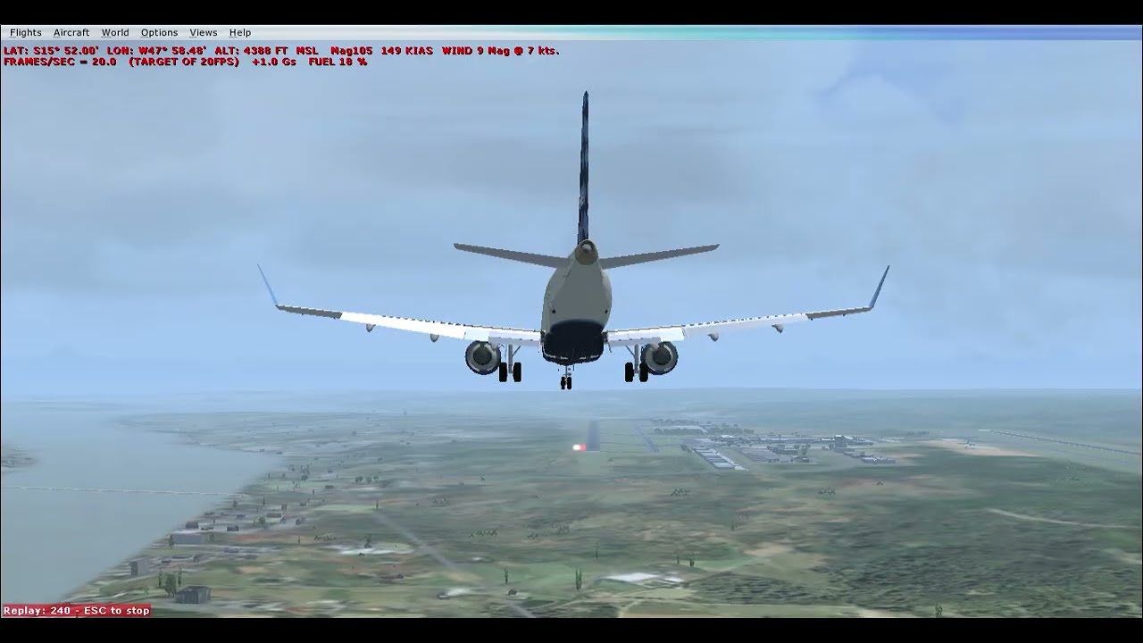 CHEGADA NA CAPITAL FEDERAL BRASILIA SBBR PISTA 11 E 190 JETBLUE by Cmte  JLuiz