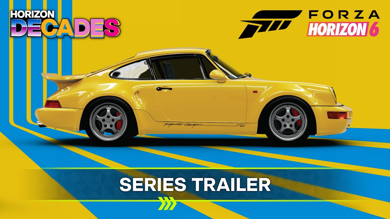 Horizon Decades - Series Trailer | Forza Horizon 6