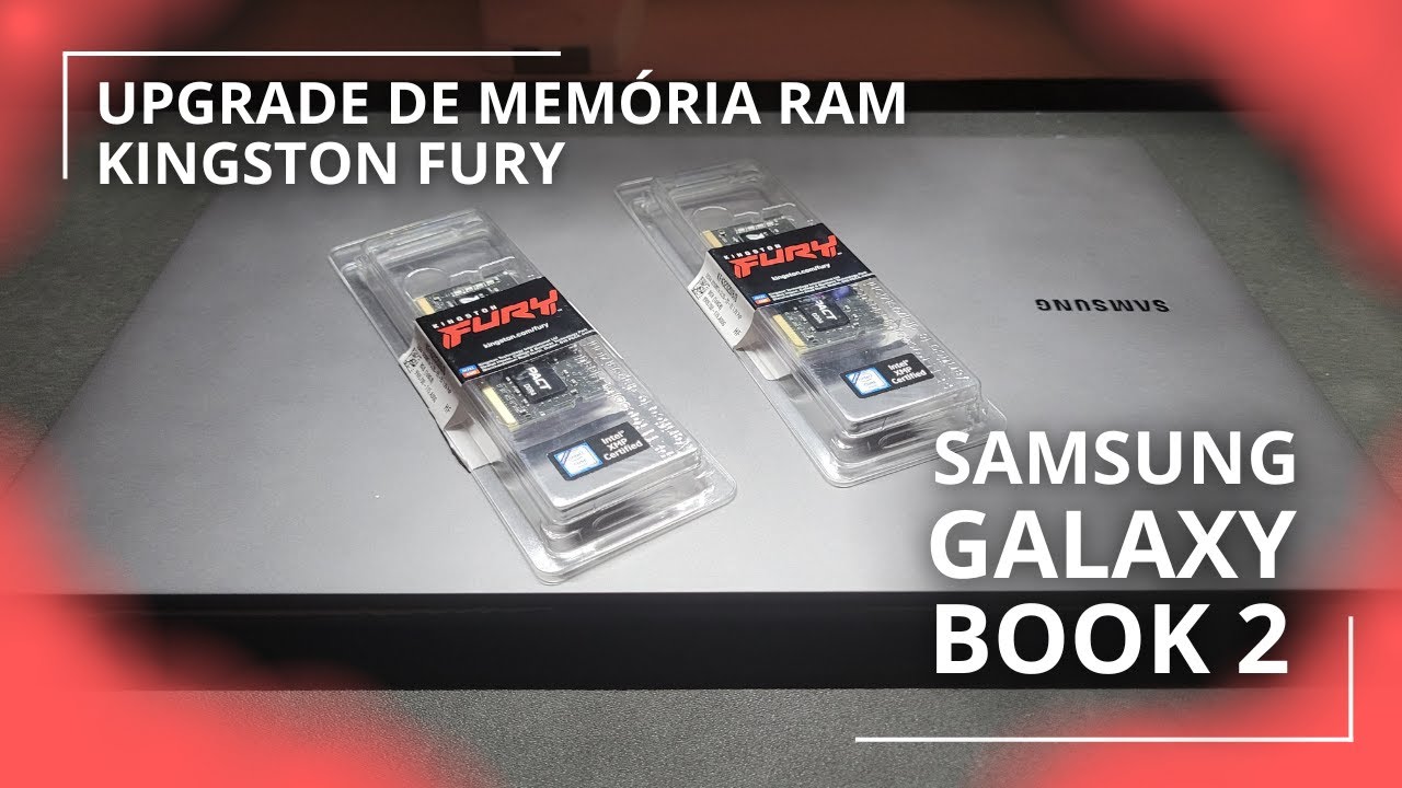 Upgrade de memória RAM no notebook Samsung Book 2