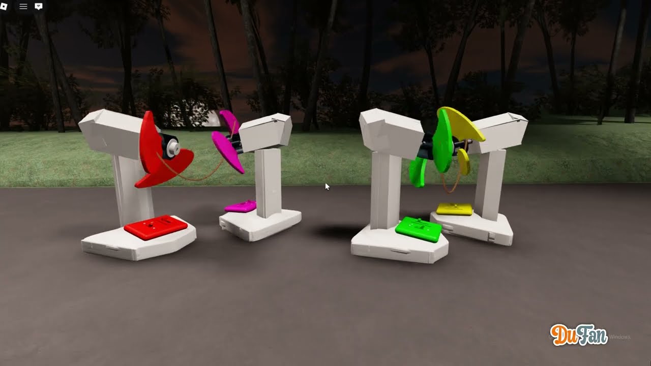 Самодельный шатающийся вентилятор из Roblox сходит с ума, вызывая беспорядки на шоссе!
