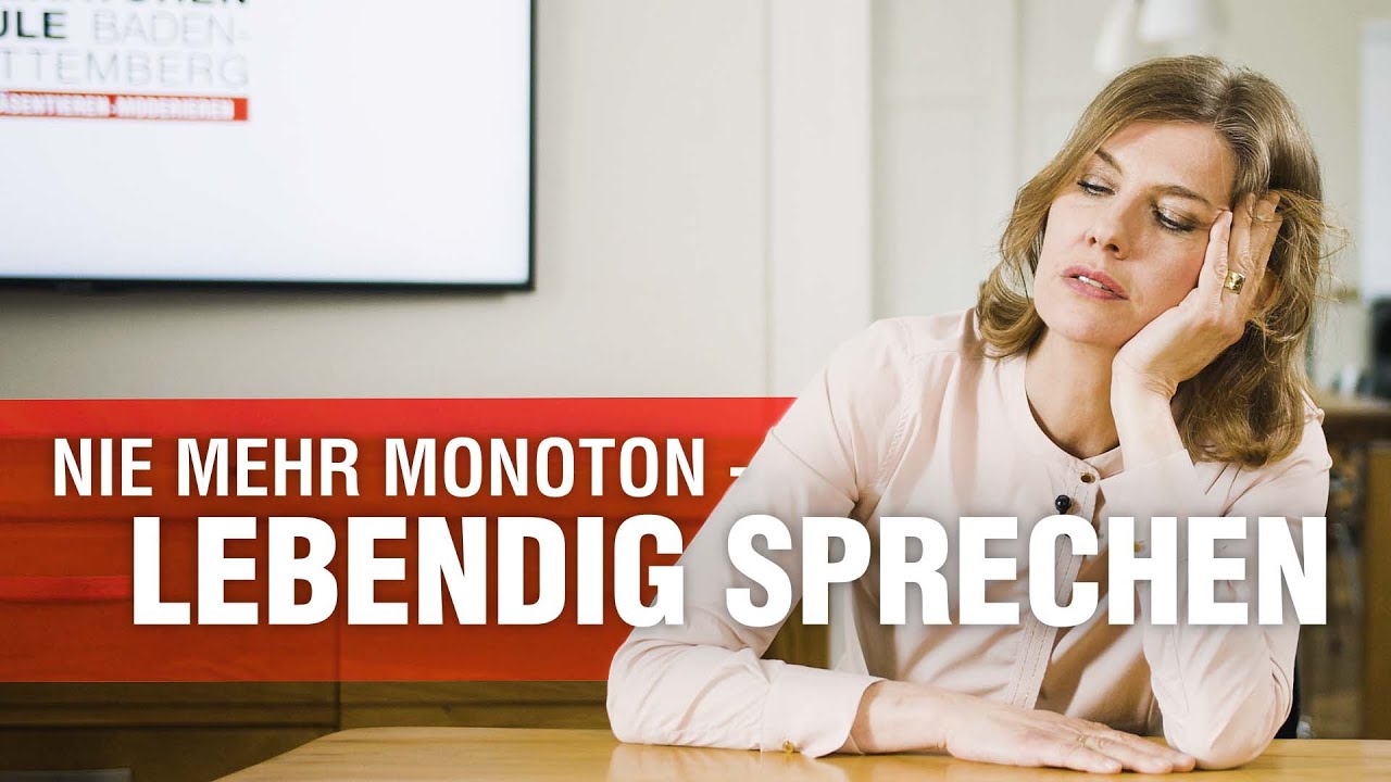 Lebendig sprechen | So stoppst du monotones Reden | Nicole Krieger