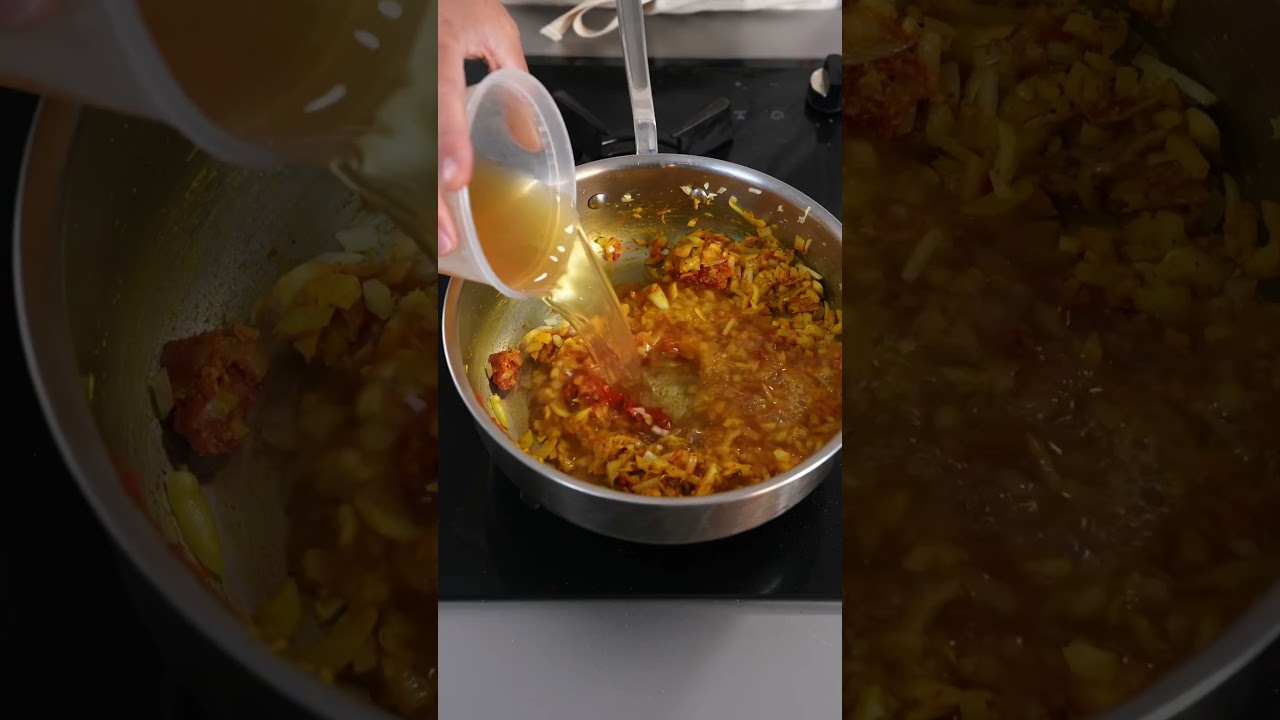 Un curry de poulet express en 20 minutes 👀