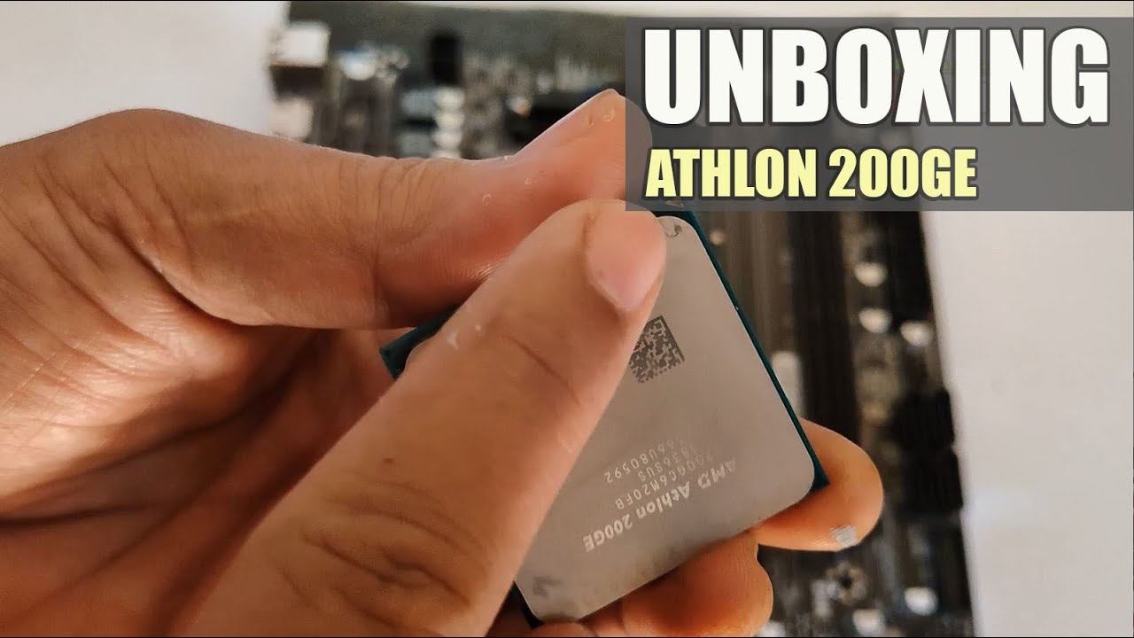 AMD Athlon 200GE Unboxing & Benchmark (used)