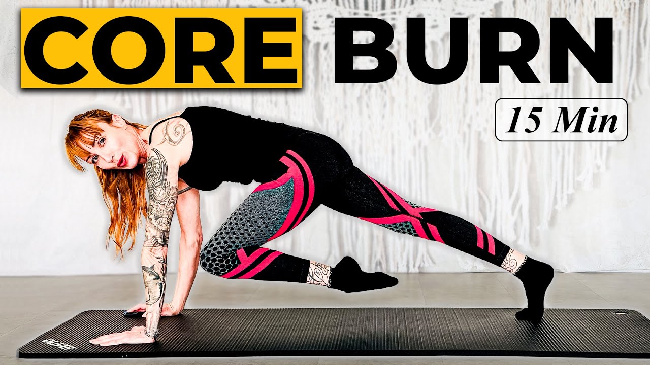 15 Min Pilates Core Burn 🔥 Strong Abs