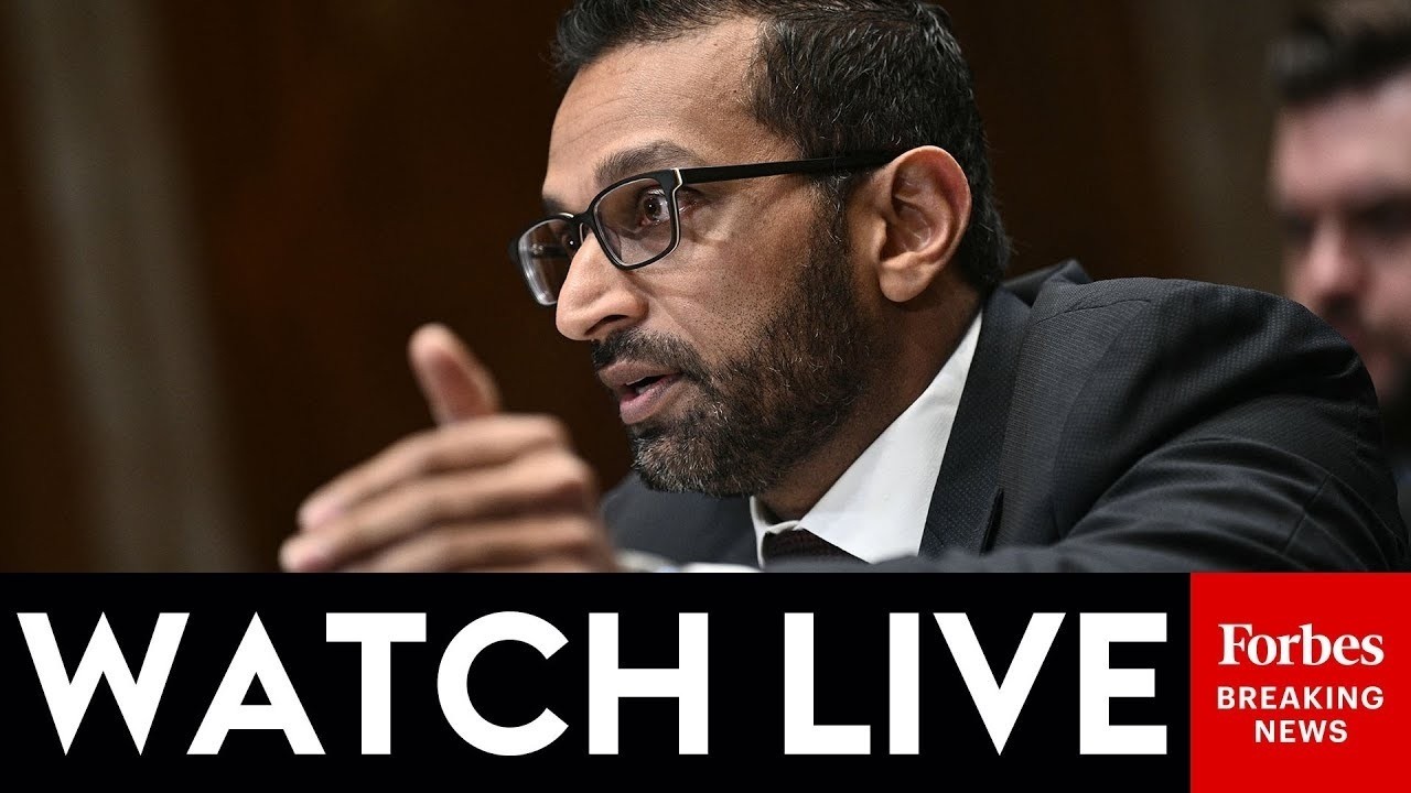 LIVE: FBI Director Kash Patel Testifies Before The Senate Judiciary Committee