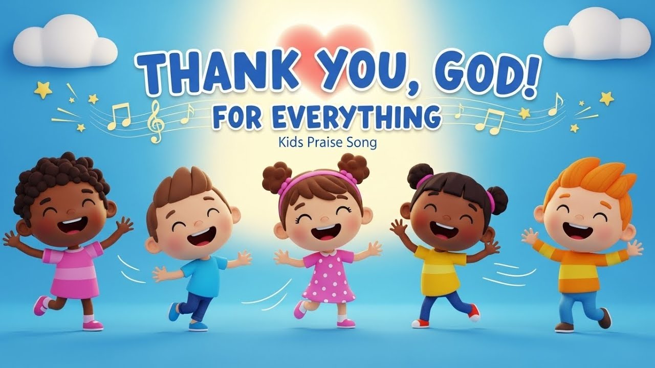 Thank You God for Everything 🙌 | Kids Praise Song | Christian Nursery Rhyme