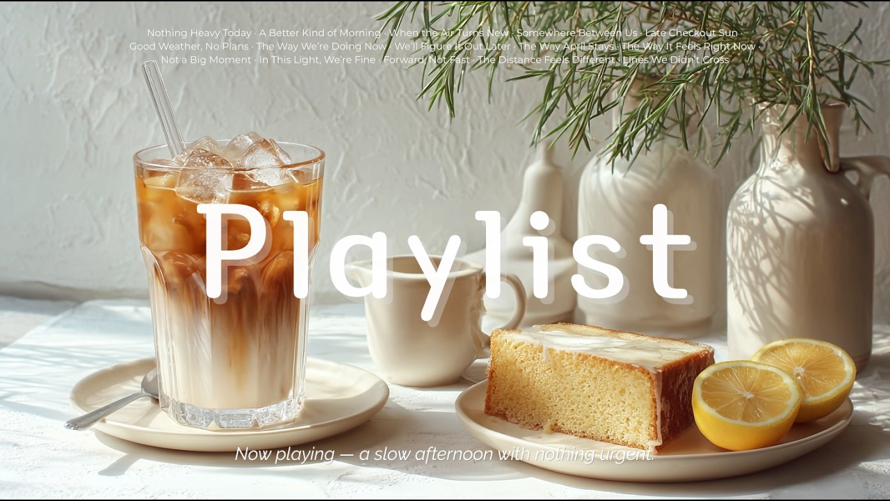 𝑷𝒍𝒂𝒚𝒍𝒊𝒔𝒕  🎧 나른한 봄 오후 혼자 듣는 팝송 플레이리스트 Chill Pop | 카페 · 노동요 · 작업 플리