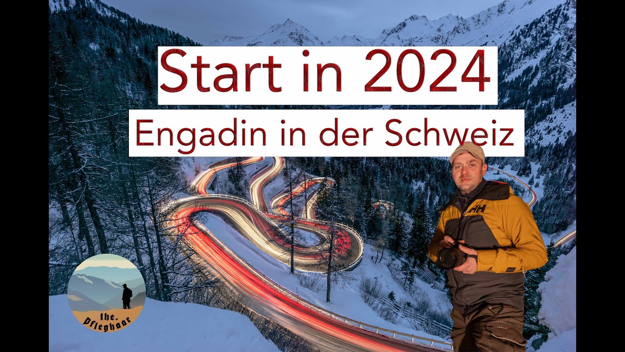 Erster Trip 2024 St.Moritz im Engadin und der Maloja-Pass. Der Hammer