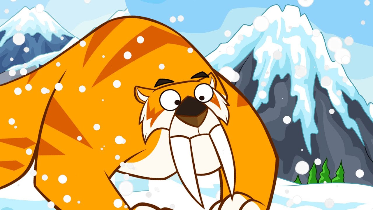 Learn About Smilodon | Fun Dinosaur Adventure for Kids | Educational Videos For Kids
