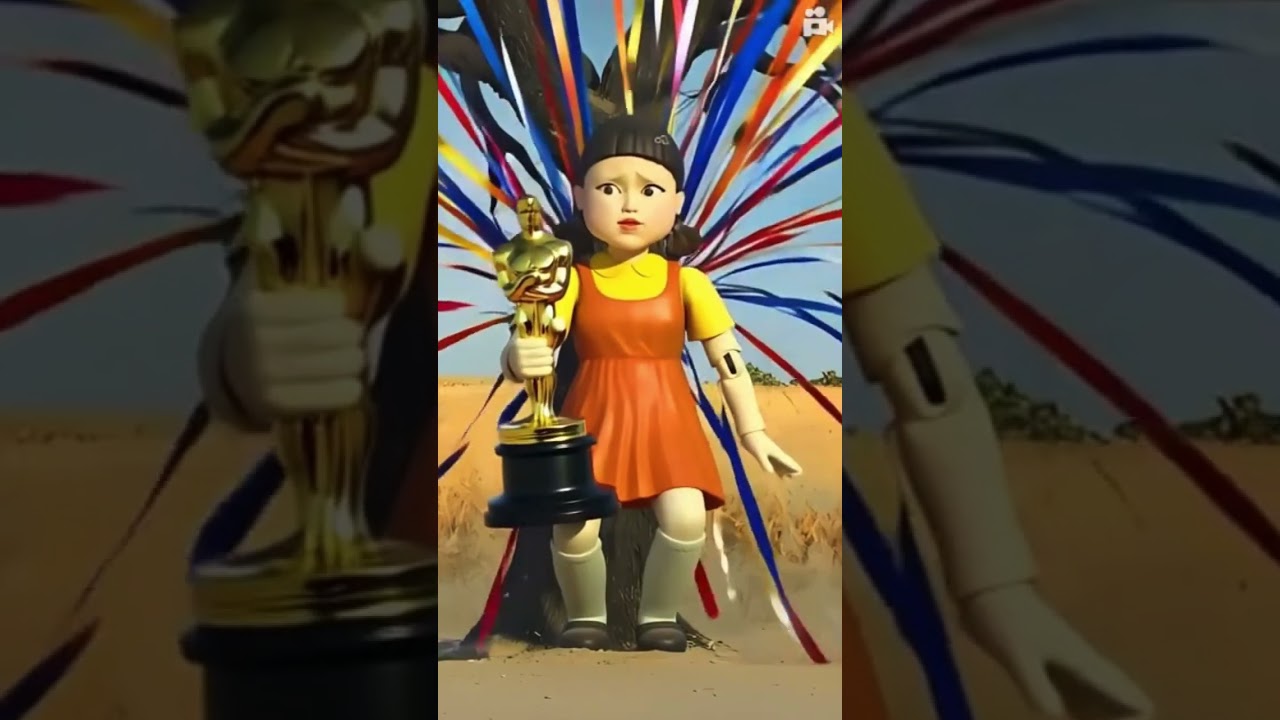 Squid Game | Hee Wins Oscar | Ai Mentality #hee #squidgame #squidgame2 #squidgame3 #short #oscar