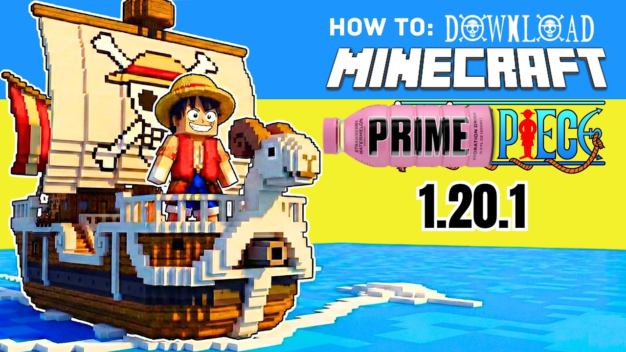 Как установить мод One Piece для Minecraft 1.20.1 - True Prime Piece