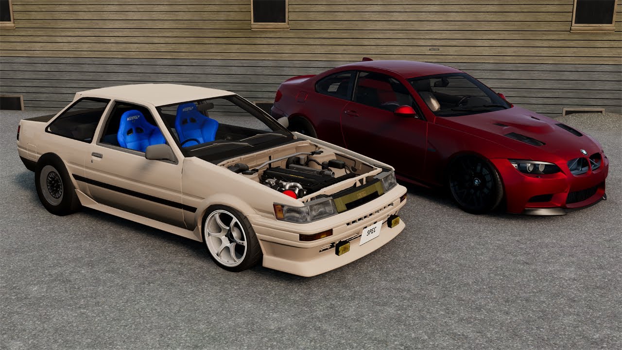 So We're Finally Hosting This NOW | Pop Up 400-500HP Street Racing Car Meet on BeamNG Online