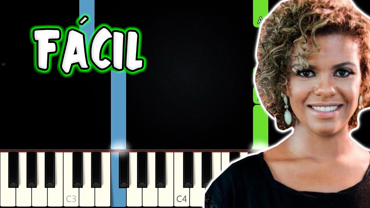 Que Se Abram Os Céus - Nívea Soares | VERSÃO FÁCIL | Piano e Teclado Tutorial