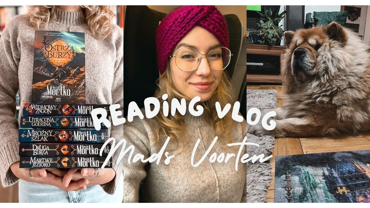 Straceńcy Madsa Voortena, narty i dużo książek! 📚⛷️ READING VLOG