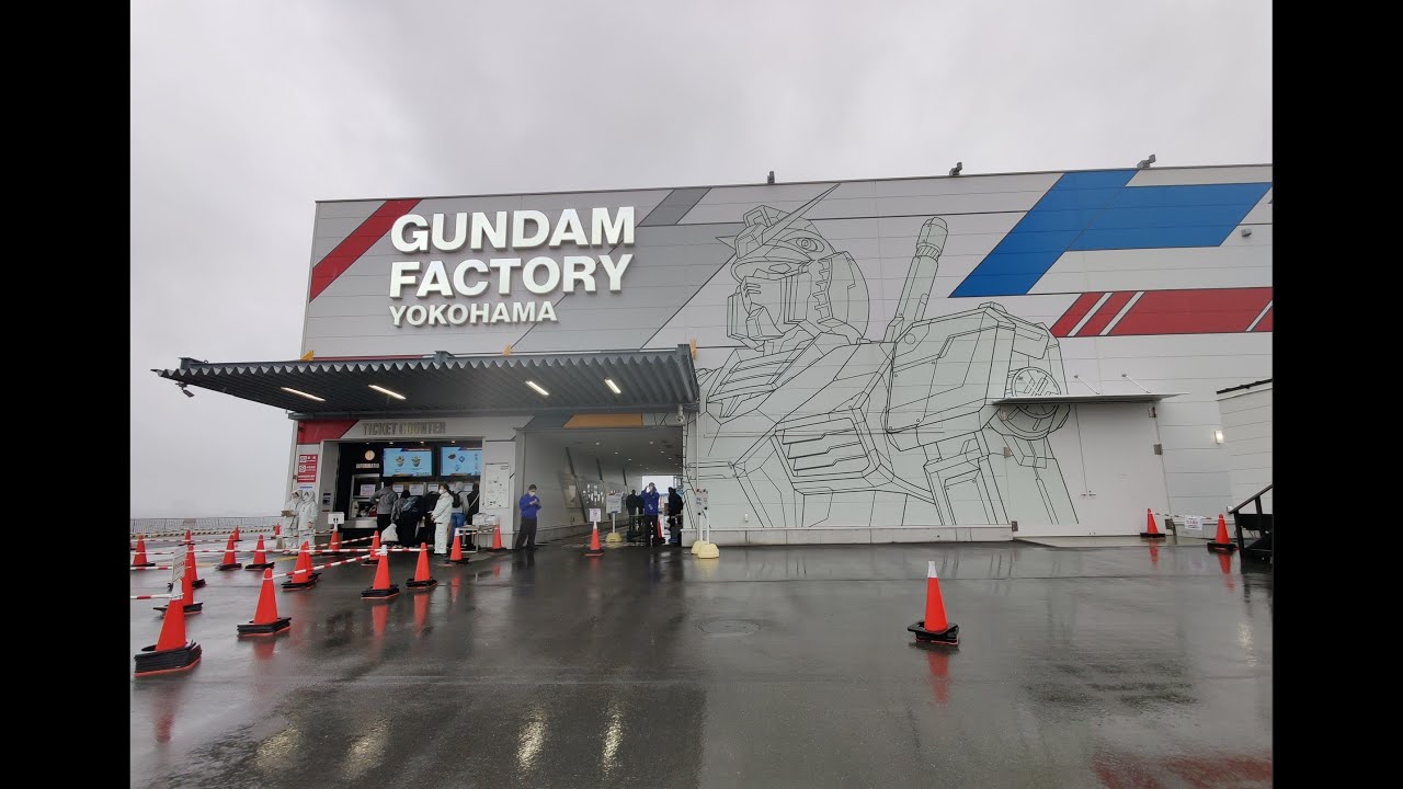 Visiting Gundam Factory, Yokohama. Japan