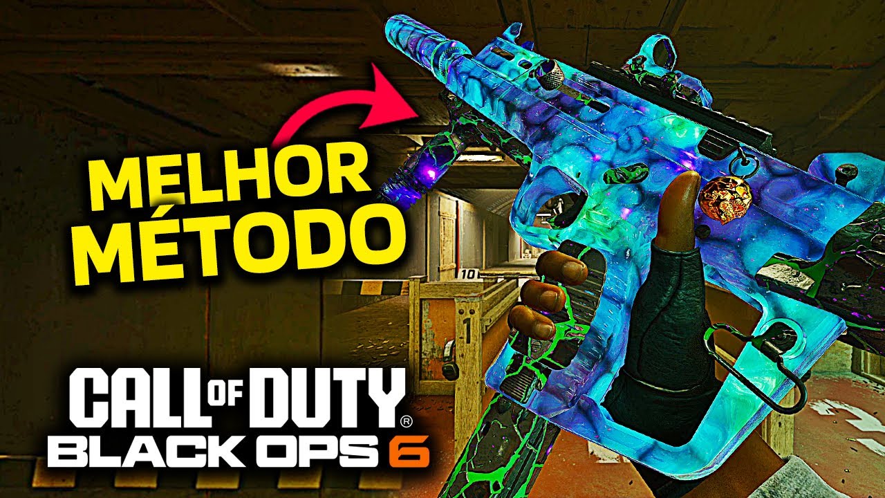 Melhor Método para CAMUFLAGEM no ZOMBIES de BLACK OPS 6!!!