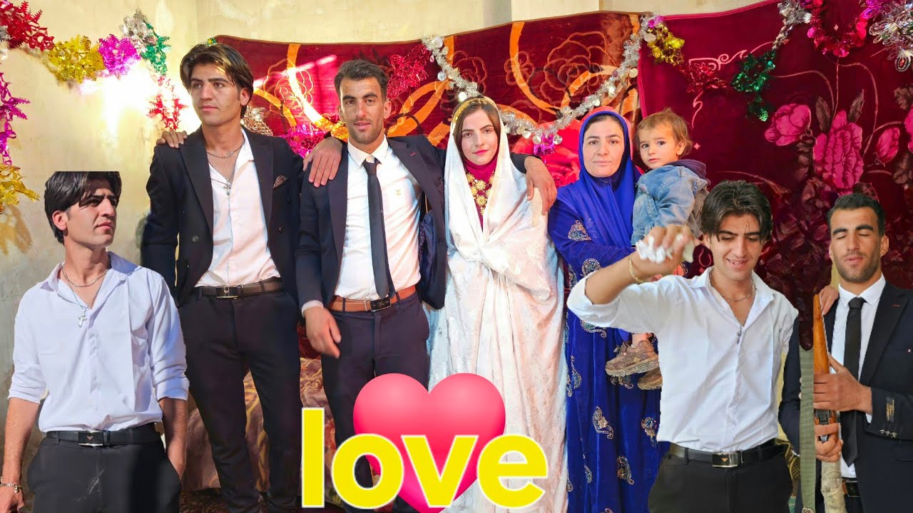 Nomadic wedding👰‍♂️❣️🤵: Hadi and Afsaneh attend the nomadic wedding celebration!