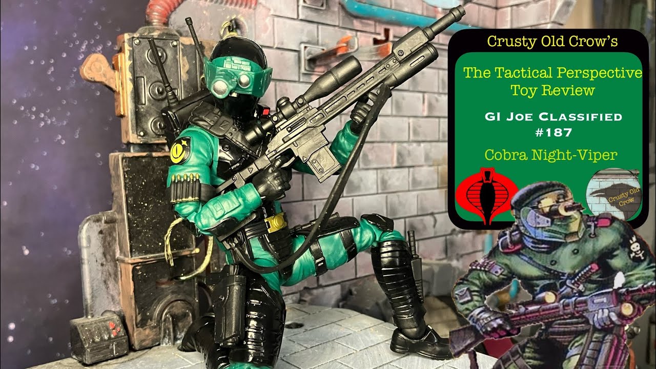 GI Joe Classified #187 Cobra Night-Viper: обзор игрушки с тактической точки зрения.