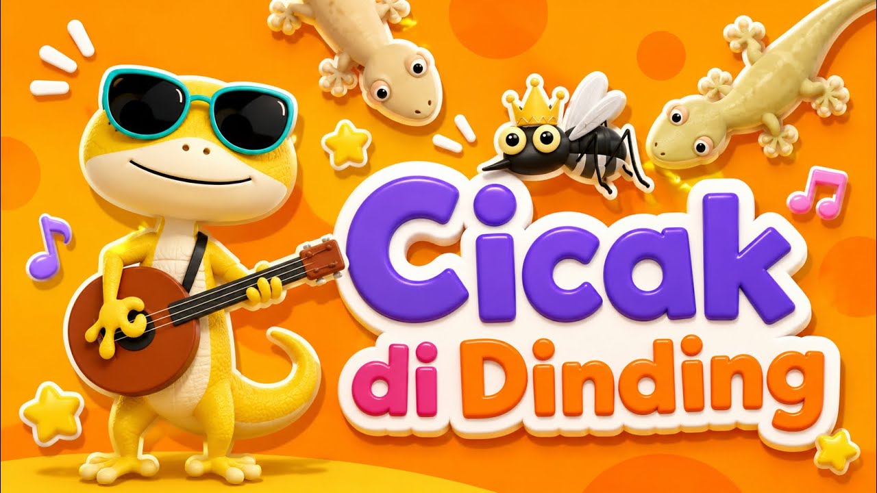 Cicak Cicak di Dinding - Lagu Anak Anak Indonesia Populer