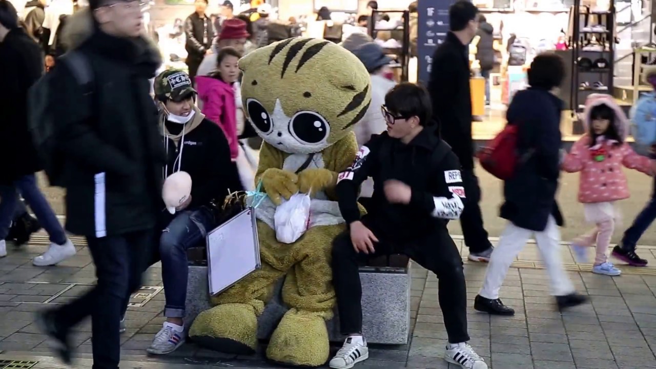 JHKTV]신촌명물고양이힙합 아이구 재밋다sin chon specialcat dance  hiphap (Oh, it's fun)