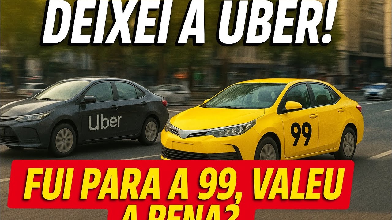 Deixei a Uber de lado e fui rodar na 99! Será que vale a pena mesmo??