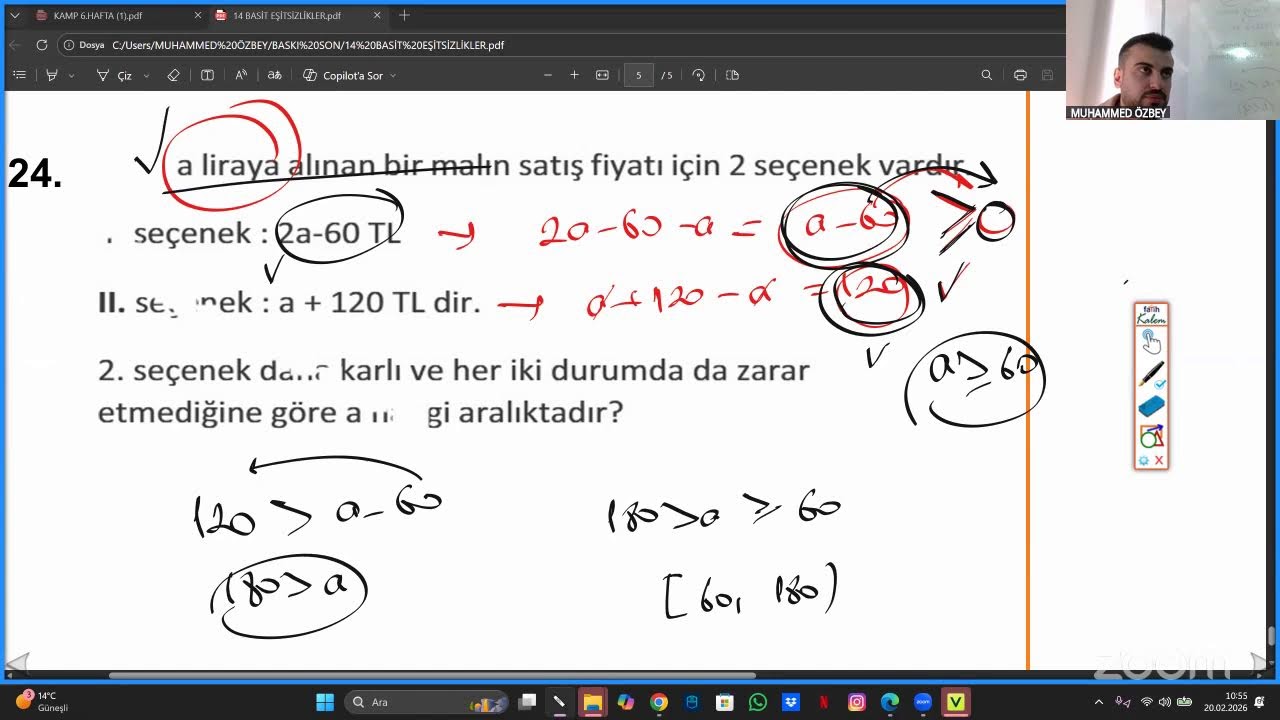 BASİT EŞİTSİZLİKLER