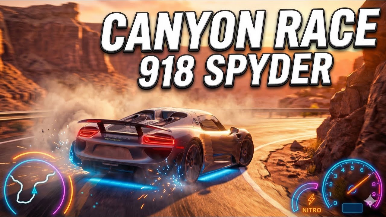 🔴 LIVE | Porsche 918 Spyder Canyon Race | NFS Carbon