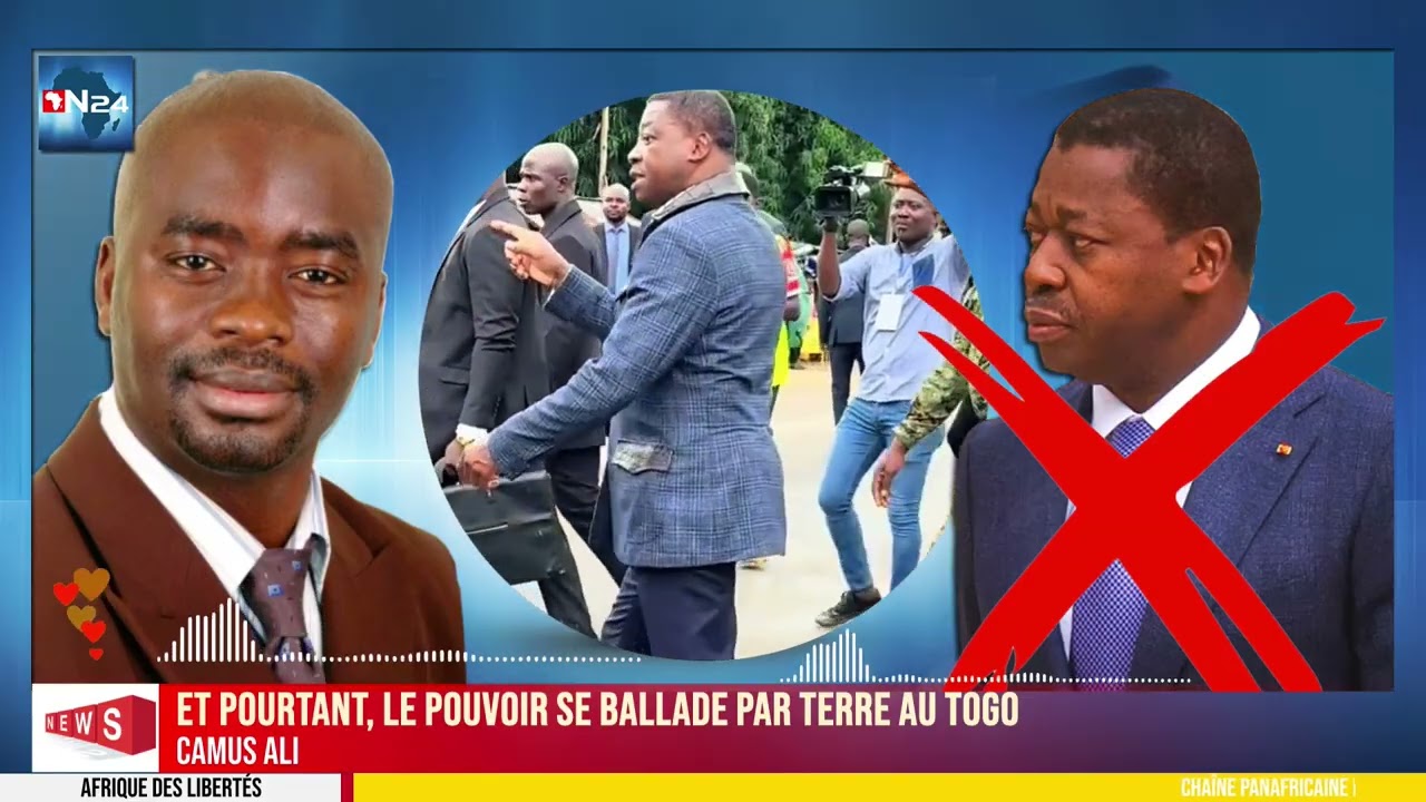 CAMUS ALI : Et pourtant, le pouvoir se ballade par terre au Togo