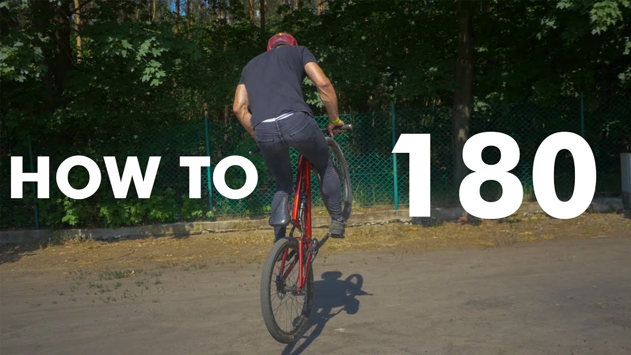 JAK ZROBIĆ 180 NA PŁASKIM / MTB BMX / OSKAR MACUK