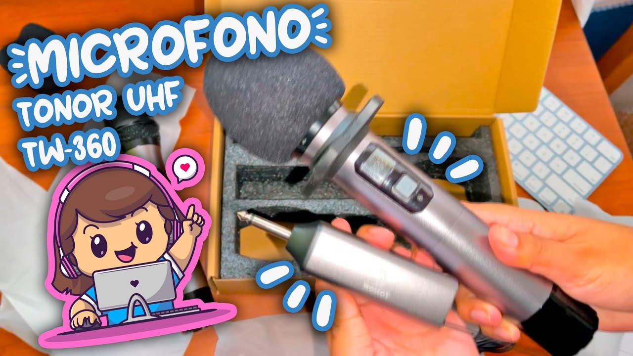 Micrófono Inalámbrico: Unboxing Micrófono TONOR TW 630 UFH Dual | Ideal para Celulares