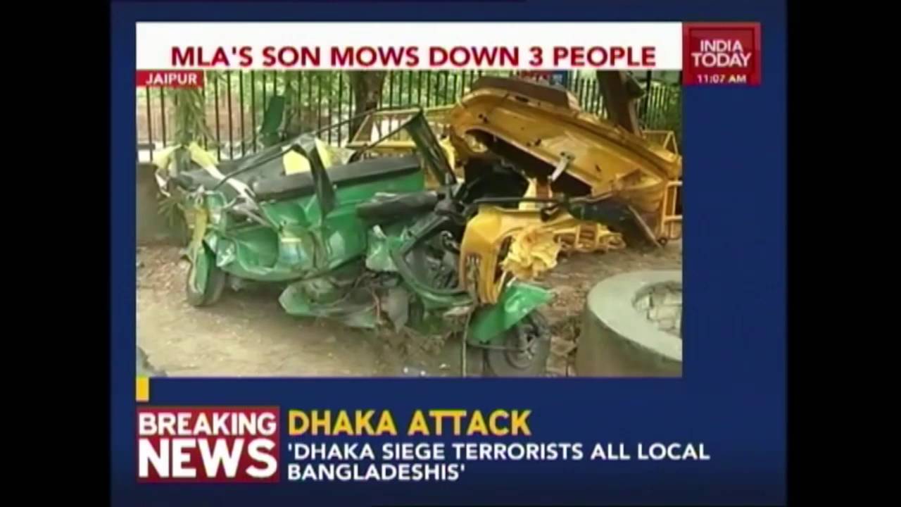 Jaipur Hit And Run : MLA's Son Denies Charges Against Him
