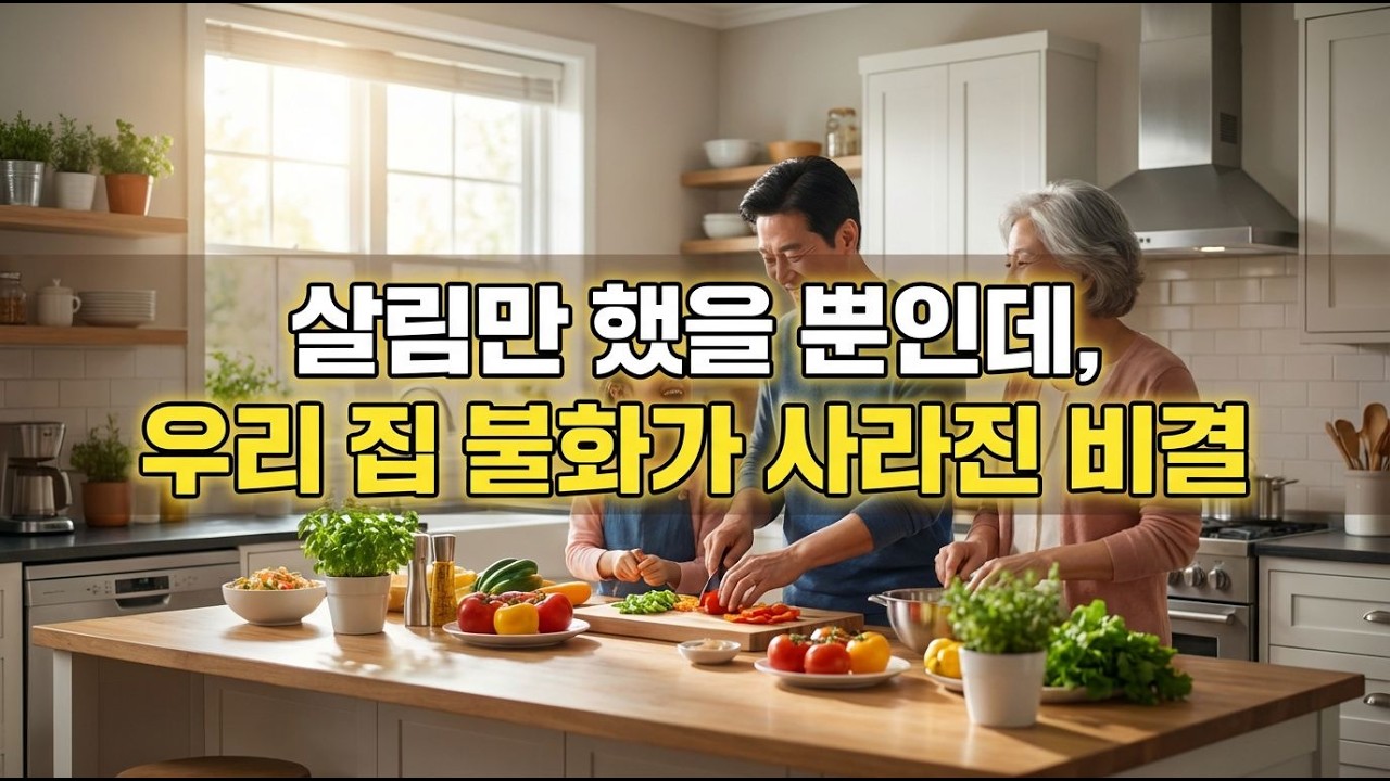 🌟살림을 통한 대화: 가족 간의 소통이 어떻게 살아가는 데 도움이 되는지? 가족과의 대화, 살림에서 시작된다 #가족과의대화 #살림의지혜 #소통의마법