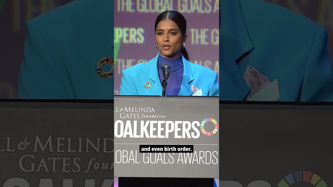 Lilly is challenging harmful cultural norms through storytelling. #Goalkeepers2030
