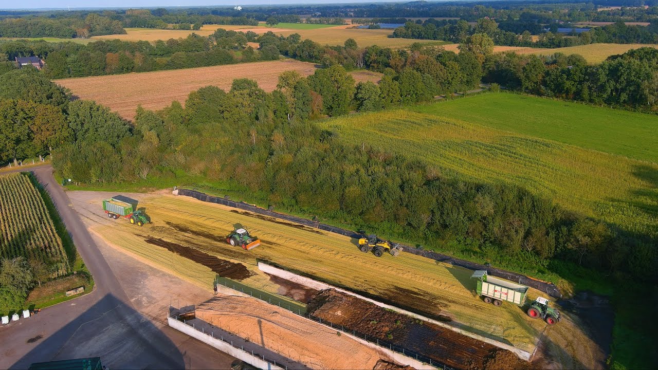 Mais 2021 : H.Scheper / Krone BIG X 700 / Biogas / Maishäckseln / John Deere / Fendt / Corn harvest