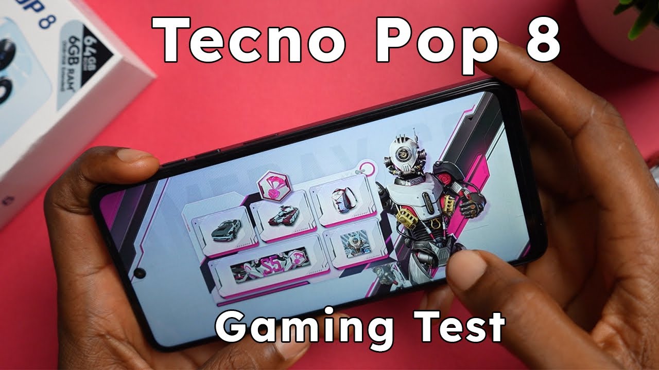 Тест игр и аккумулятора Tecno Pop 8