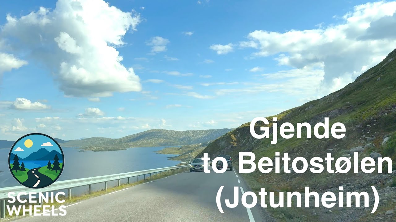 Gjende to Sjodalstugu to Beitost&oslash;len | Norway Scenic Drive 2025 4K