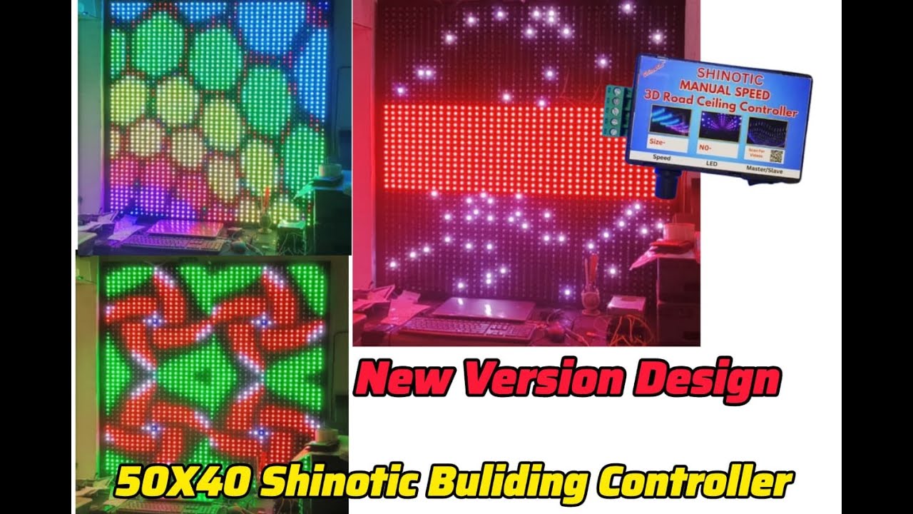 50x40 Shinotic Building Controller || 3D-регулятор скорости с ручным управлением #pixelleb #pixel...