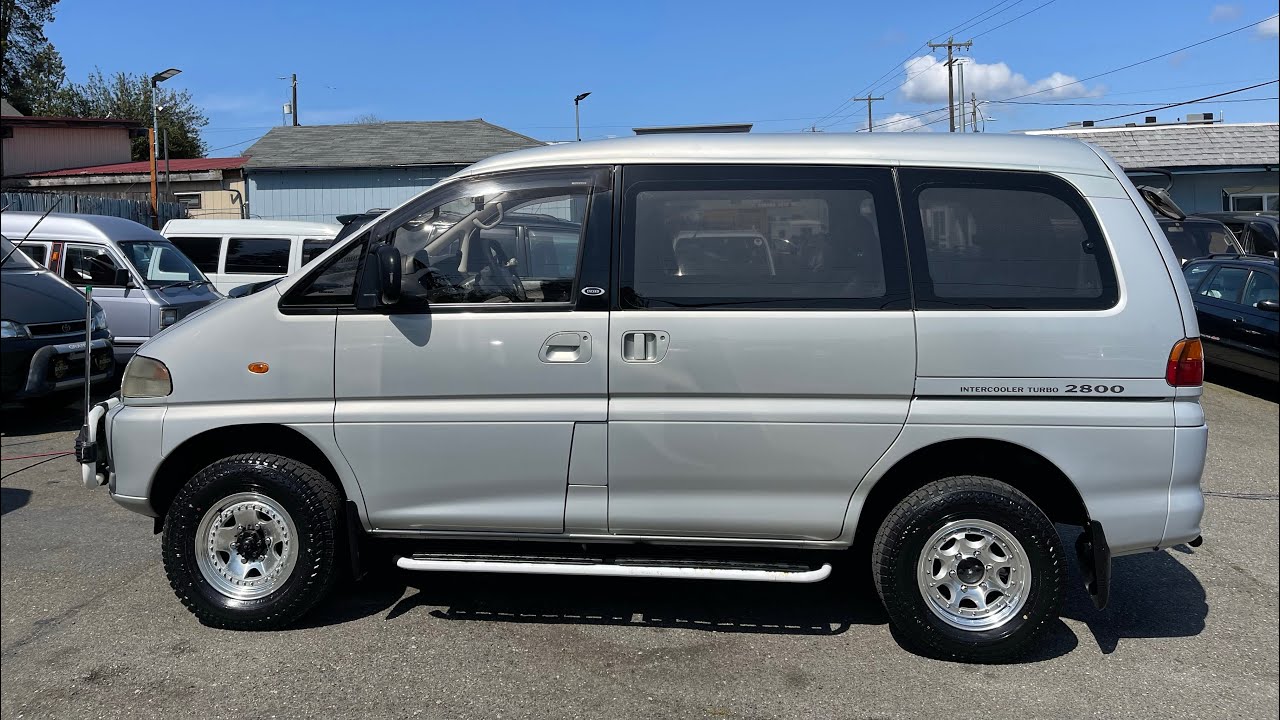 1994 MITSUBISHI DELICA TURBO DIESEL INTERCOOLER 4WD super-select A/T