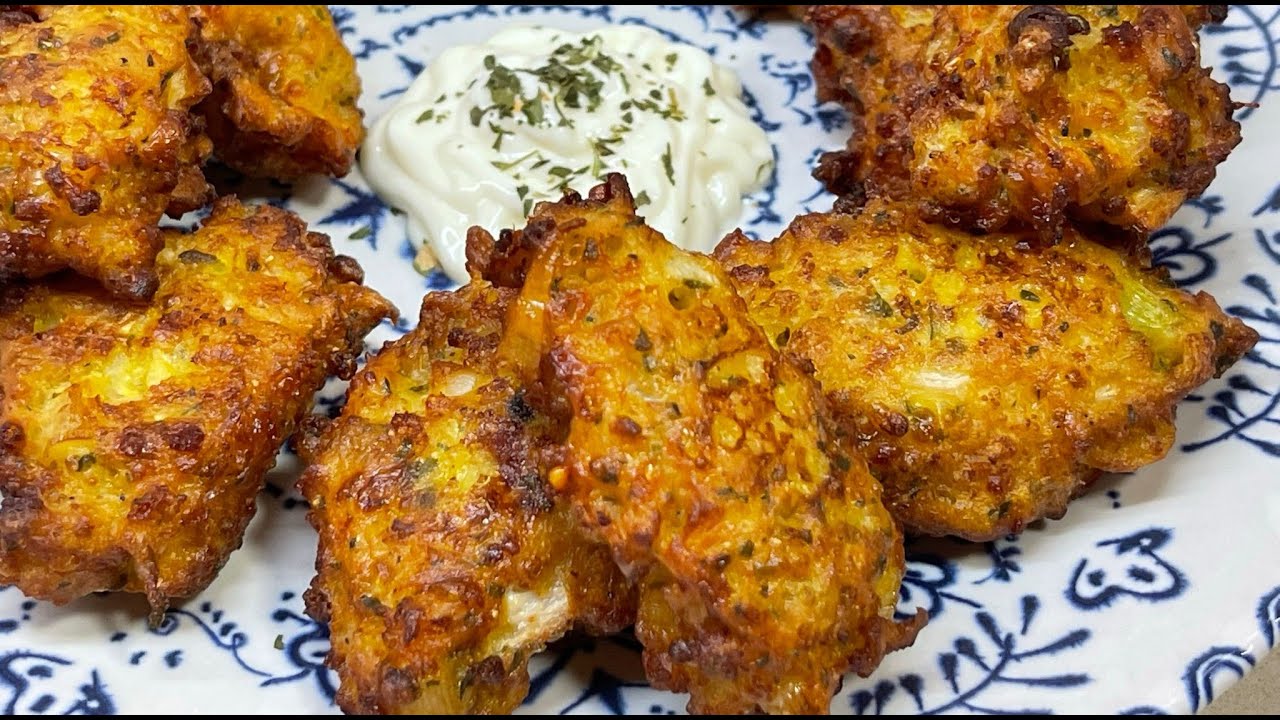 BUÑUELOS O BOLITAS DE COLIFLOR
