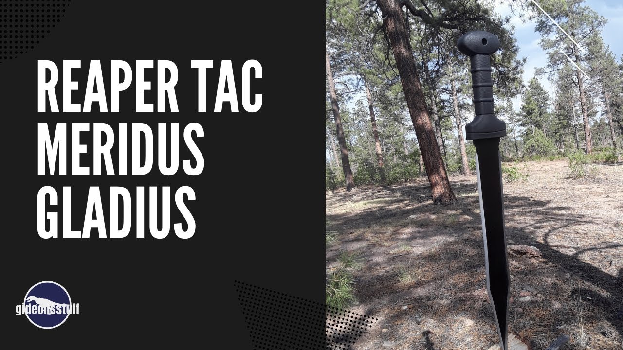 Reaper Tac Meridus Gladius Machete Testing
