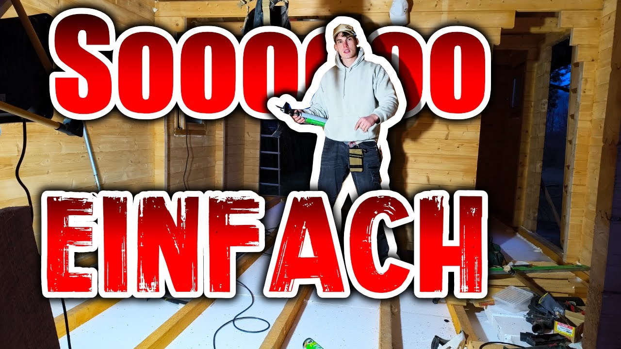 Geht das HEUTE immernoch?  | Bodenaufbau für Holzhaus wie FRÜHER