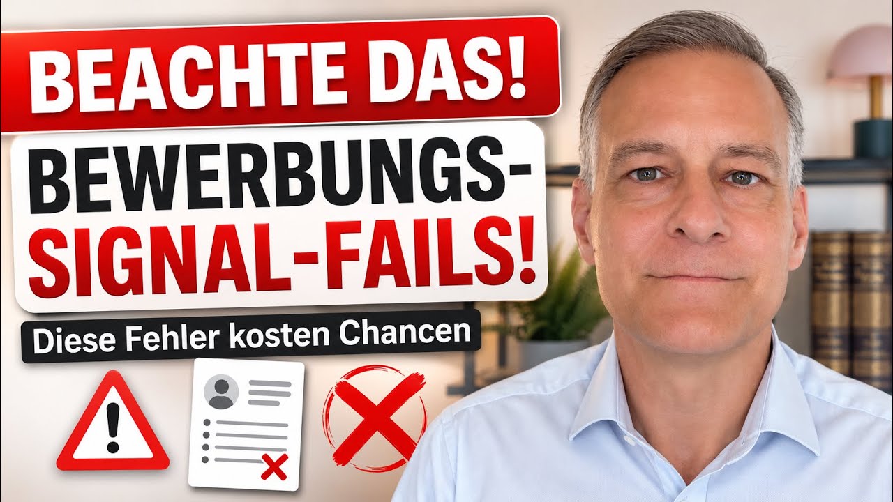 🔥 7 Bewerbungssignale, die Recruiter niemals zugeben!