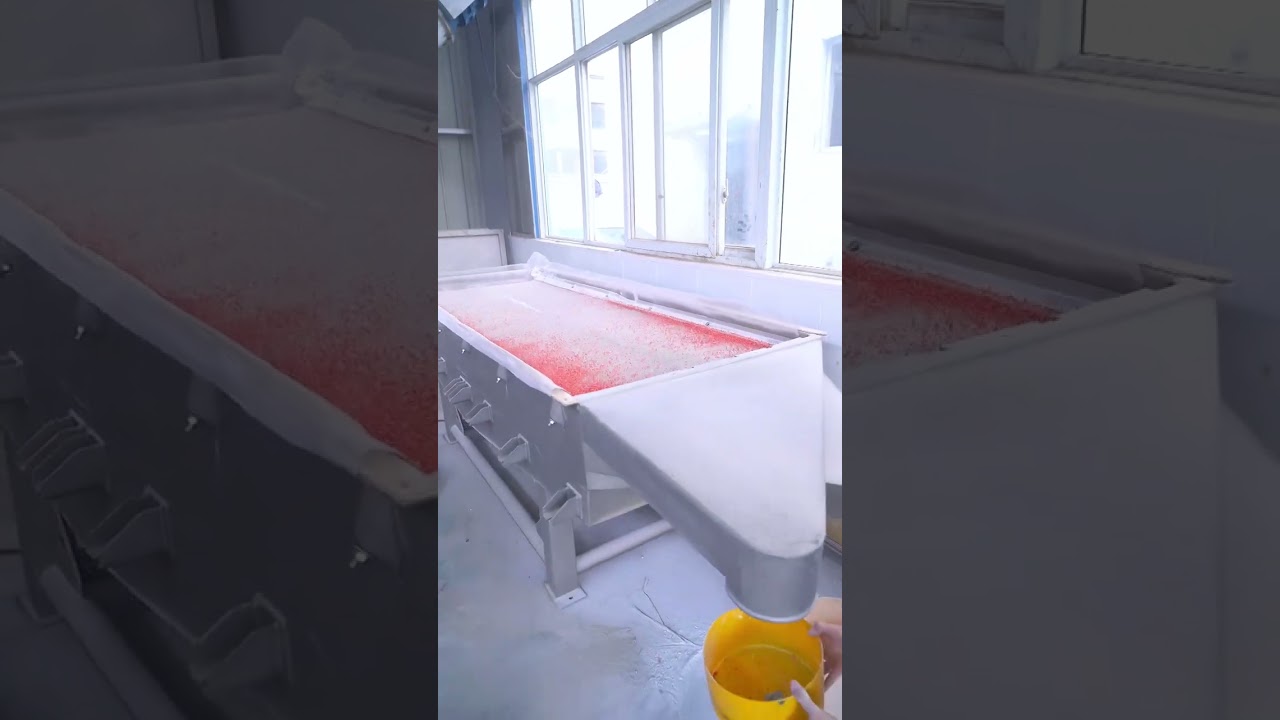 Food,chemical,pharmaceutical,spices Linear Vibrator Sifter Vibrating Sieve Vibratory Screen #shorts