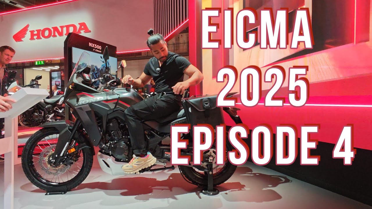 VLOG - EICMA EPISODE 4 - mini épisode et fin, c'était trop bien, je veux rouler en moto !