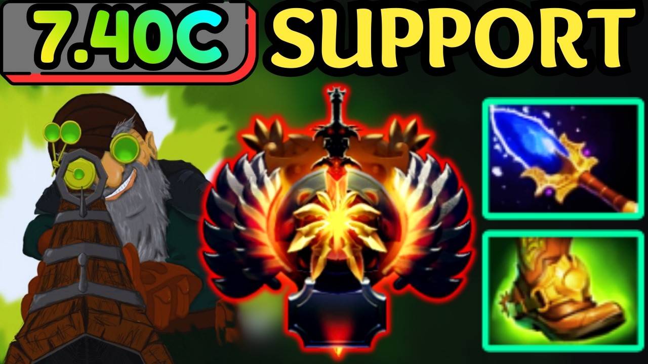 🔥 IMMORTAL SNIPER Soft Support — Insane Damage From Pos 4 🔥 Dota 2 Support
