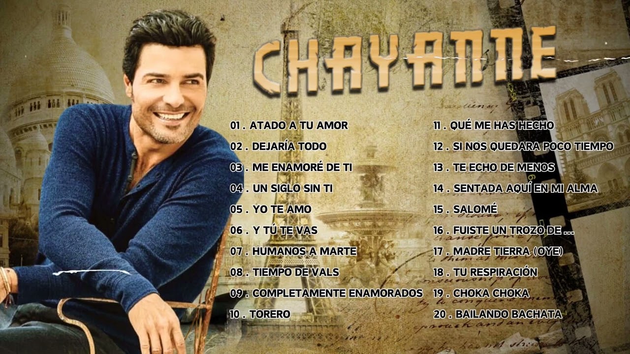CHAYANNE EXITOS Sus Mejores Canciones 😍