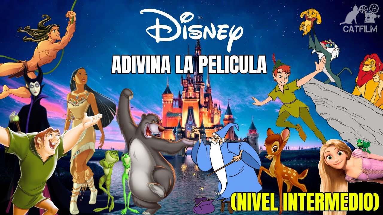 ADIVINA LAS PELÍCULAS DE DISNEY ESCUCHANDO LAS CANCIONES | NIVEL INTERMEDIO | #CatFilm