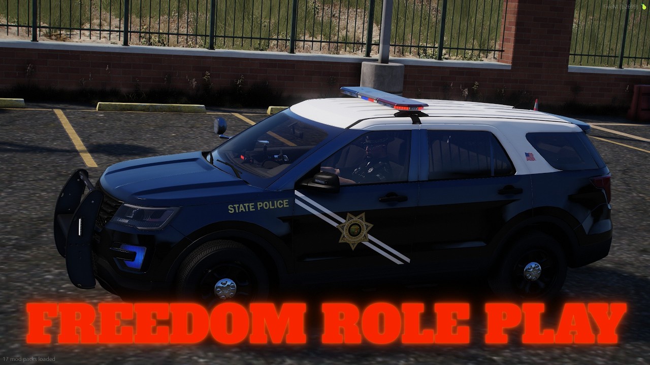GTA 5 RP Freedom RP - State Police Patrol Unit EVOC Course & Chat
