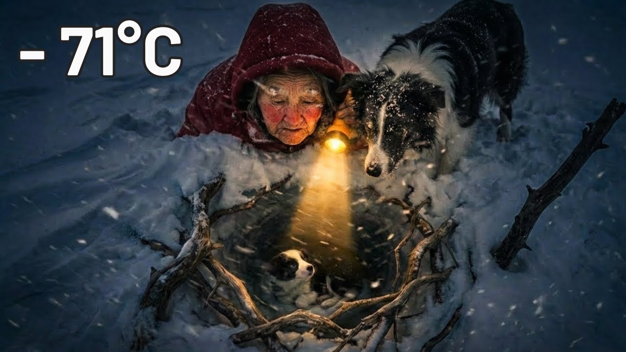 In Extreme Cold, a 93-Year-Old Widow Helps a Mother Animal Find Her Lost Pup